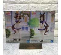 Uma Musume Pretty Derby Meisho Doto Admire Vega Figure Set di 2 Banpresto New JP