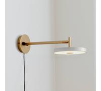 UMAGE Applique a LED Asteria Short, grigio chiaro, spina da 25 cm UMAGE