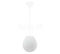 Umage Around the World Lampada a sospensione, rosone conico - rosone bianco/cavo bianco/copertura bianco - ø21,2 cm