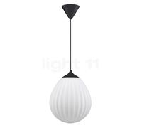 Umage Around the World Lampada a sospensione, rosone conico - rosone nero/cavo nero/copertura nero - ø27,2 cm