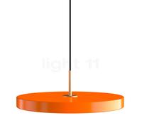 Umage Asteria Lampada a sospensione LED, arancione/cover ottone