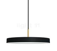 Umage Asteria Lampada a sospensione LED, nero/cover ottone