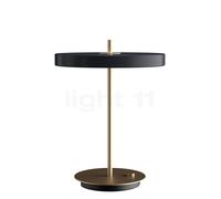 Umage Asteria Lampada da tavolo LED, testa antracite/piede ottone