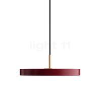 Umage Asteria Mini Lampada a sospensione LED, rosso/cover ottone - Ra 83 , Vendita di giacenze, Merce nuova, Imballaggio originale