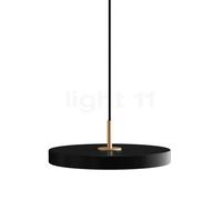 Umage Asteria Plus Mini Lampada a sospensione LED, nero/cover ottone