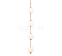 Umage Audrey Lampada a sospensione LED, ottone/opale vetro - 4 fuochi