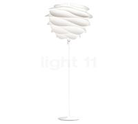 Umage Carmina Santé Lampada da terra, bianco/bianco