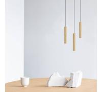 UMAGE Chimes Cluster 3 sospensione rovere chiaro UMAGE