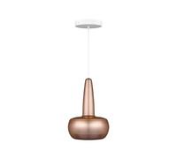 Umage Clava Lampadario Con Rosetta Rame Spazzolato /Rame/Bianco