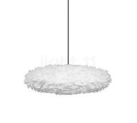 Umage Eos Esther Lampada a sospensione, paralume bianco/cavo nero - 60 cm