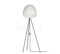 Umage Eos Evia Tripod Lampada da terra, paralume bianco/piede nero - ø55 cm