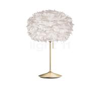 Umage Eos Santé Lampada da tavolo, telaio ottone/paralume bianco - ø45 cm