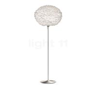 Umage Eos Santé Lampada da terra, telaio acciaio/paralume bianco - ø75 cm