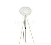 Umage Eos Tripod Lampada da terra, telaio ottone/paralume bianco - ø45 cm