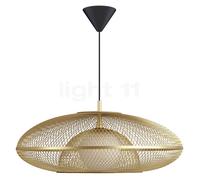 Umage Faraday Lampada a sospensione, rosone conico - rosone nero/cavo nero - ø60,4 cm