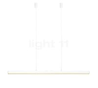 Umage Hazel Branch Lampada a sospensione LED, corpo bianco/copertura ottone - 150 cm