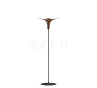 Umage Jazz Santé Lampada da terra, nero/rovere scuro