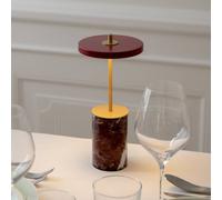 Umage Asteria Move Lampada Portatile Mini Marmo Rosso