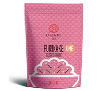 Umami Furikake di Ume Biologico Giapponese - 100gr - a base di Sesamo tostato a bassa temperature e alghe nori coltivate in Giappone, Ideale per insaporire il riso, insalate e anche onigiri!