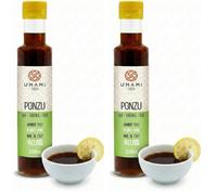 Umami Salsa Ponzu BIO 250ml - Condimento Giapponese con Agrumi Biologici e Salsa di Soia - Ideale per Sushi, Pesce, Gyoza e Insalate - Senza Additivi (Confezione da 2)