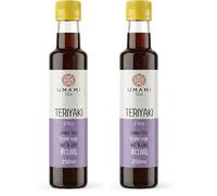 Umami Salsa Teriyaki 250ml - Glassa Giapponese Densa per Pollo, Salmone e Carne - Senza Conservanti o Coloranti - Gusto Umami Autentico - Made in Italy (Confezione da 2)