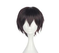 Umani Capelli Parrucche per Donne 11" Marrone Parrucche con Parrucca Cuffia