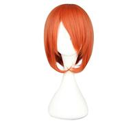 Umani Capelli Parrucche per Donne 14" Rosso Bob Parrucca con Parrucca Cuffia