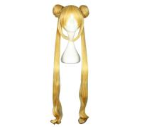 Umani Capelli Parrucche per Donne 39" Oro Tono Parrucche con Parrucca Cuffia