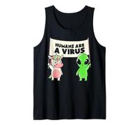 Umani e Un Virus Alien & Cow Cute Buddies Banner EduEly Canotta