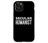Umanista Secolare Umanesimo Scienza Ragione Ateismo ateo Custodia per iPhone 11 Pro