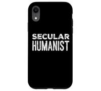 Umanista Secolare Umanesimo Scienza Ragione Ateismo ateo Custodia per iPhone XR