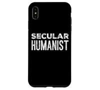 Umanista Secolare Umanesimo Scienza Ragione Ateismo ateo Custodia per iPhone XS Max