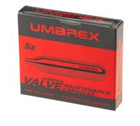 Umarex Shell Bombolette Co2 12gr con olio lubrificante 5 pezzi