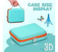 UMavlesFrd Borsa compatibile con penna 3Doodler 3D per bambini, organizer per la stampa, filamento, ricarica e caricatore micro USB (solo borsa), verde