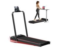 UMAY Tapis Roulant Pieghevole Inclinabile 12KM/H, Walking Pad Pieghevole Inclinabile 3 in 1 con Motore Silenzioso Migliorato da 2.5HP, Capacità di Carico Max 136KG
