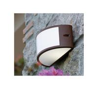 UMBE APPLIQUE ESTERNO IP54 DI COLORE BIANCO CORTEN ANTRACITE O GRIGIO ALLUMINIO