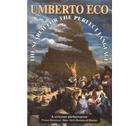 Umberto Eco The Search for the Perfect Language (Tascabile)