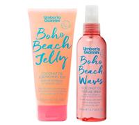 Umberto Giannini Boho Beach Jelly Scrunching Jelly, 200 ml & Beach Waves Boho Texture Spray 200ml Styling Duo…