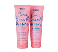 Umberto Giannini Coco Beach Waves - Shampoo idratante al cocco senza solfati 250 ml e balsamo nutriente 250 ml - Rivitalizza i capelli secchi e danneggiati dal sole