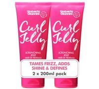 Umberto Giannini Curl Jelly Scrunching Jelly, vegana e senza sperimentazione sugli animali, gel Frizz Styling Curl Control per capelli ricci o ondulati (Curl Jelly 2 Pack)
