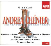Umberto Giordano: Andrea Chenier [Franco Corelli, Antonietta Stella, Mario Sereni; Gabriele Santini, Conductor) [1994 EMI Remastering]