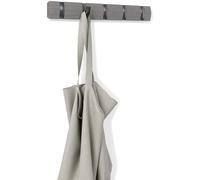 Umbra 5 Flip Wall Mounted Floating Rack Modern, Sleek, Space-Saving Hanger with Retractable Hooks to Hang Coats, Scarves, Purses and More,