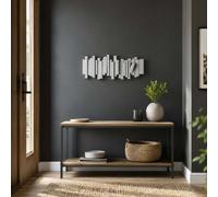 Umbra Attaccapanni da muro design moderno e giocoso con 5 ganci a scomparsa Pla