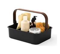 Umbra Bellwood Contenitore impilabile, Organizer con divisori Rimovibili, Nero/Noce, Gross, 36x26 cm