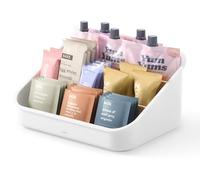 Umbra Bellwood Organizer a 3 Scomparti, Bianco/Naturale, 27x20x13 cm