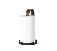 Umbra Bellwood Portarotolo in Piedi, Legno, Nero/Noce, Taglia Unica