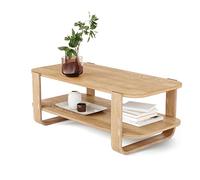 Umbra Bellwood Tavolino da caffè, Poplar, Naturale, 109x55x40 cm