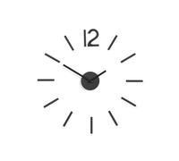 Umbra Orologio da parete Blink Alluminio Nero