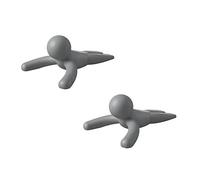 Umbra Fermaporta Buddy – Set 2 pezzi, gomma, antracite