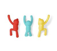 Umbra Buddy Ganci da parete, Set di 3, Colori assortiti #1